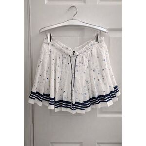The Upside Stellarium Valetta Mini Skirt All Stars NWT Skort Size Large